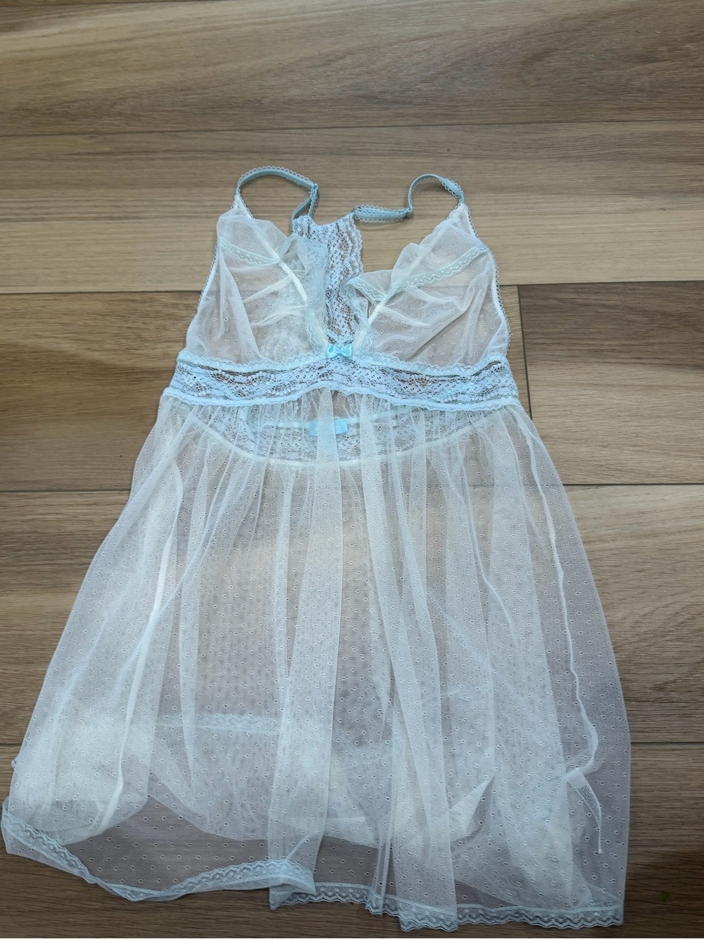 Betsey Johnson lace lingerie slip dress Size large